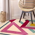 thumbnail image 5 of Teppich Homes Handmade Tufted Wool Area Rug 11x11 - Soft Carpet for Hallway and Living Room, 5 of 7