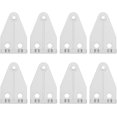 thumbnail image 1 of 8pcs Blinds Fixing Brackets Blinds Hooks Clear Plastic Valance Fixing Clips Blind Windows Tilt Hook For Home Shop, 1 of 5