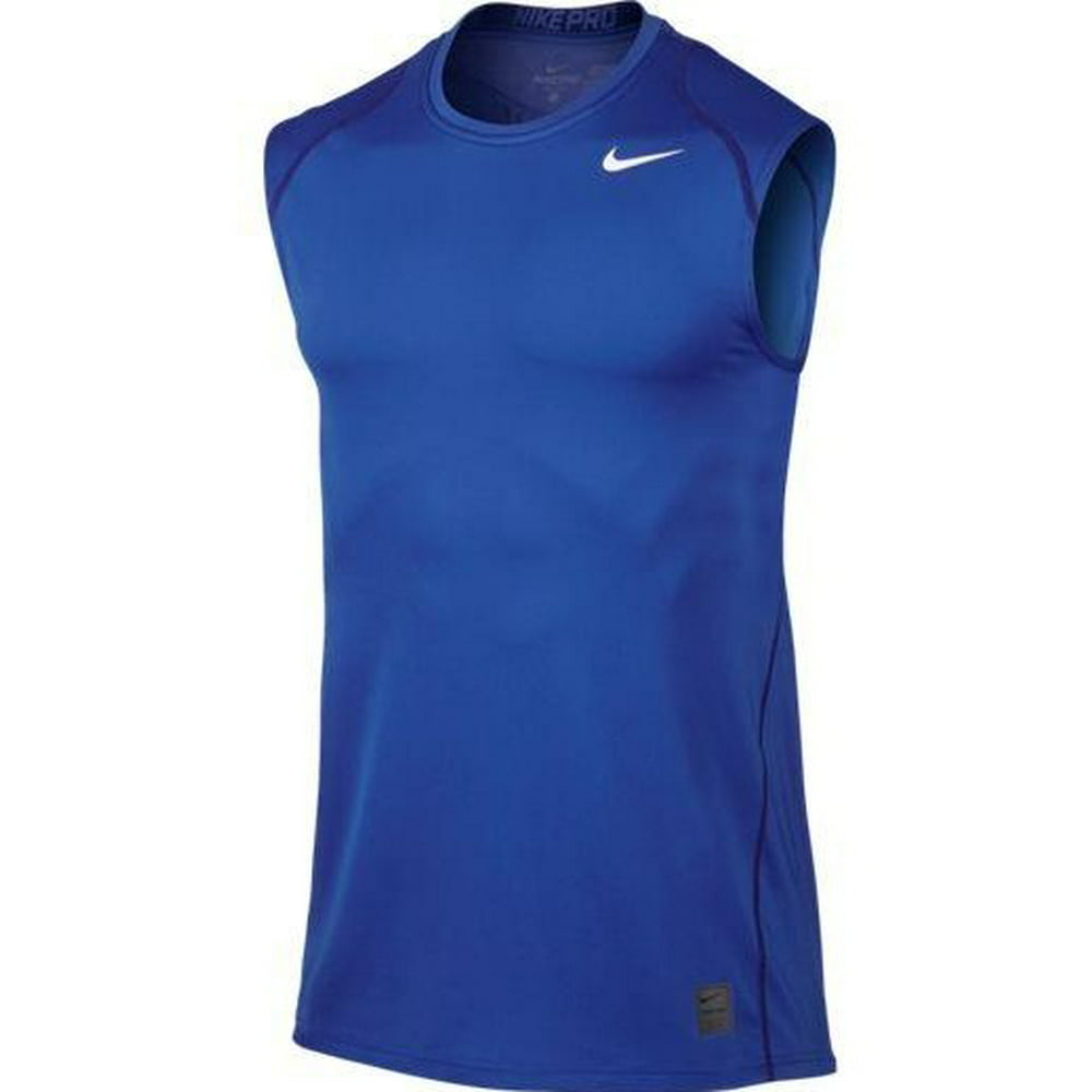 Nike - Nike Pro Cool Fitted Men's Dri-FIT Sleeveless Shirt 703102-480 ...