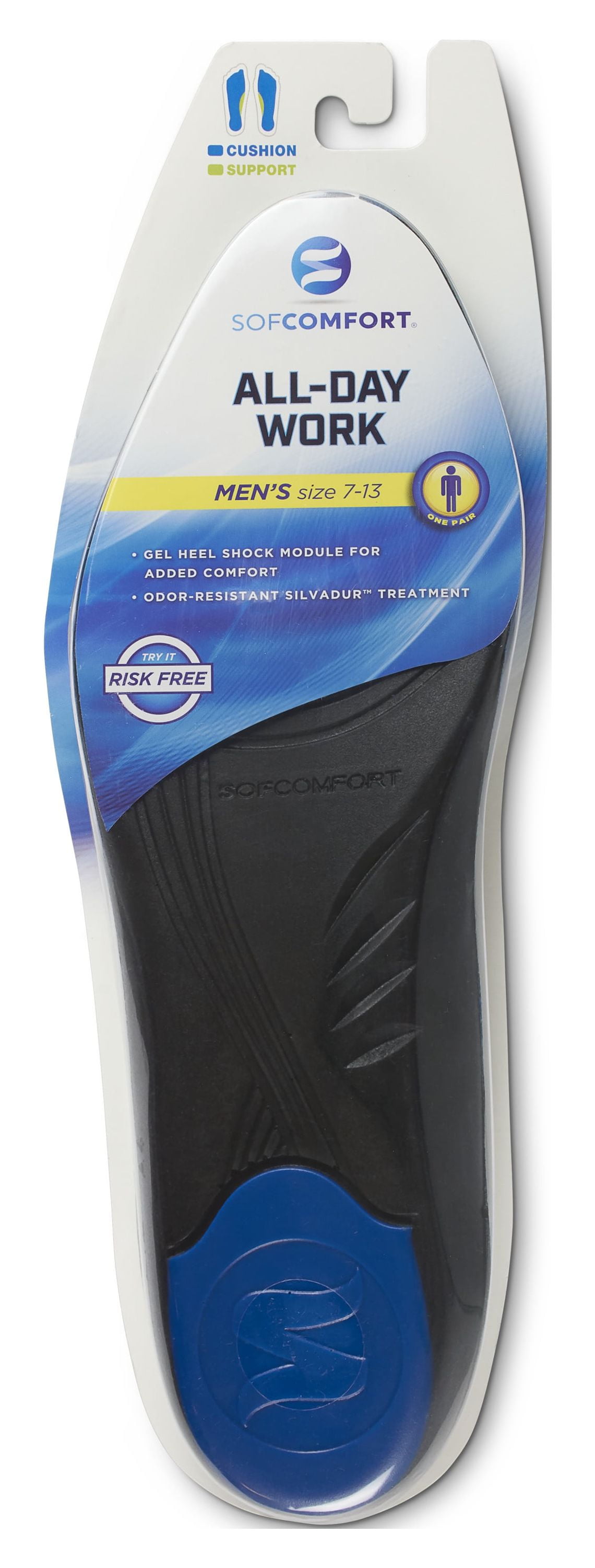 Dr. Scholl's Comfort & Energy Work Insoles with Massaging Gel - Women's  6-10 - Shop Foot Care at H-E-B