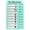 Green#02, variant on CoreLiving ADHD Visual Schedule Reminder, Sliding Routine Chart to Do List, Daily Chore Chart Task Planning Board, My Chores Checklist for Adults, 1 Count