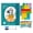 H, variant on Primegos 1/2 Sets Magnetic Fraction Tiles Circles Percentage Decimal Fraction Learning Math Manipulatives Elementary Students Teaching Aid Educational Fraction Puzzle