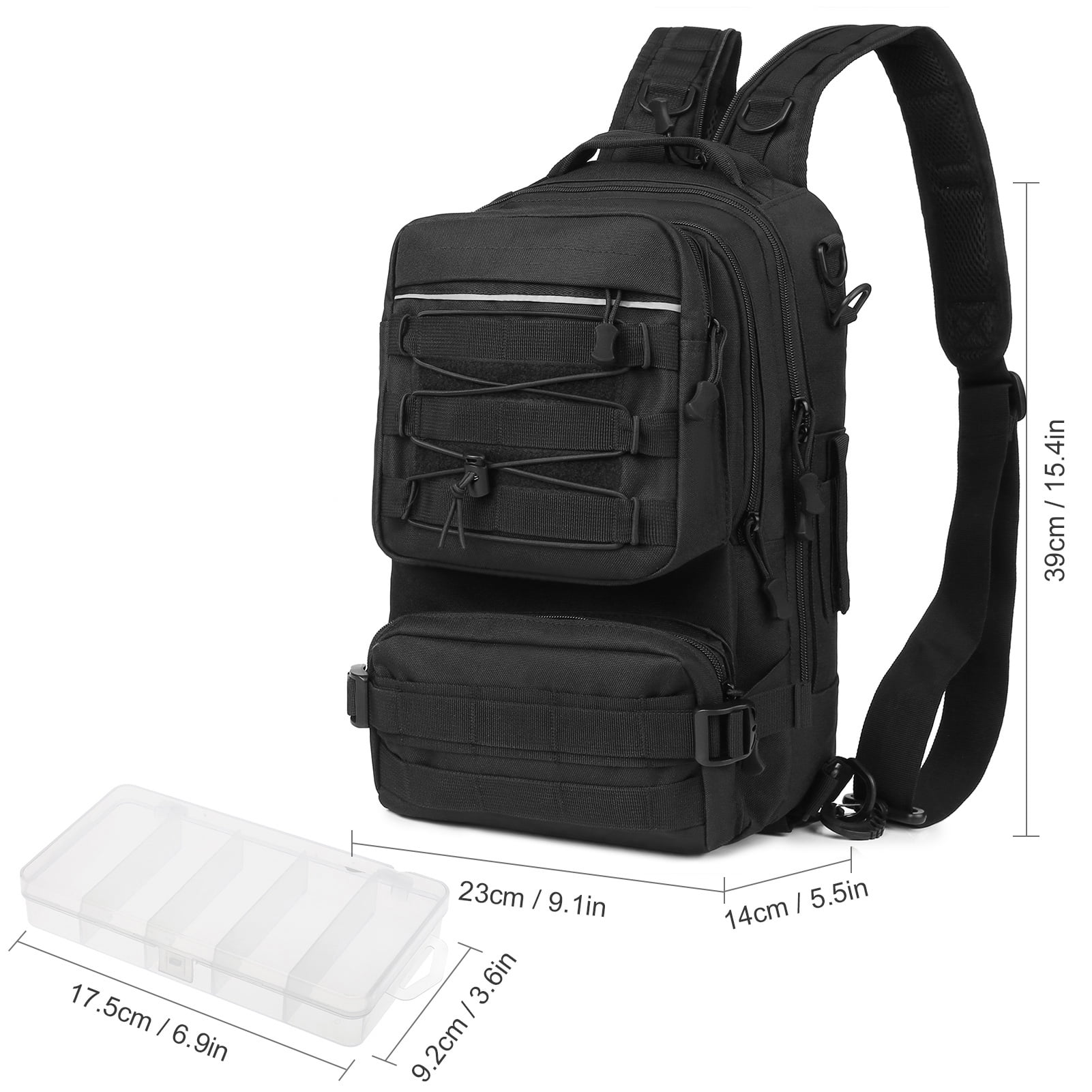 Backpack Fishing Tackle Backpack With 4 Trays Storage Bag Outdoor Shoulder Backpack Water-Resistant Fishing Gear Bags With 4 Tackle Box Fishing Gear Bag