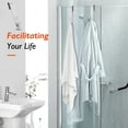 thumbnail image 6 of Shower Door Hooks(7.5 Inch),Extended Over Door Hooks for Bathroom Frameless Glass Shower Door,Stainless Steel Towel Hooks, 6 of 6