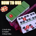 thumbnail image 3 of Mahjong Racks with Pushers, All-in-One Mahjong Tile Pushers and Racks 4-Piece Set American Mahjong Accessories, Multi Color, 3 of 8