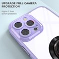 thumbnail image 2 of Transparent Armor Design Iphone 14 Pro Case With 360-degree Rotating Ring Holder, Waterproof, Scratch-resistant, Non-slip, Shockproof, 2 of 5