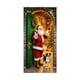 thumbnail image 1 of CREATITOY 35x71 Inches Christmas Door Cover with Santa Claus Design - Festive Decorative Door Curtain for Home EntrywayFront Door Holiday Seasonal Display, 1 of 6