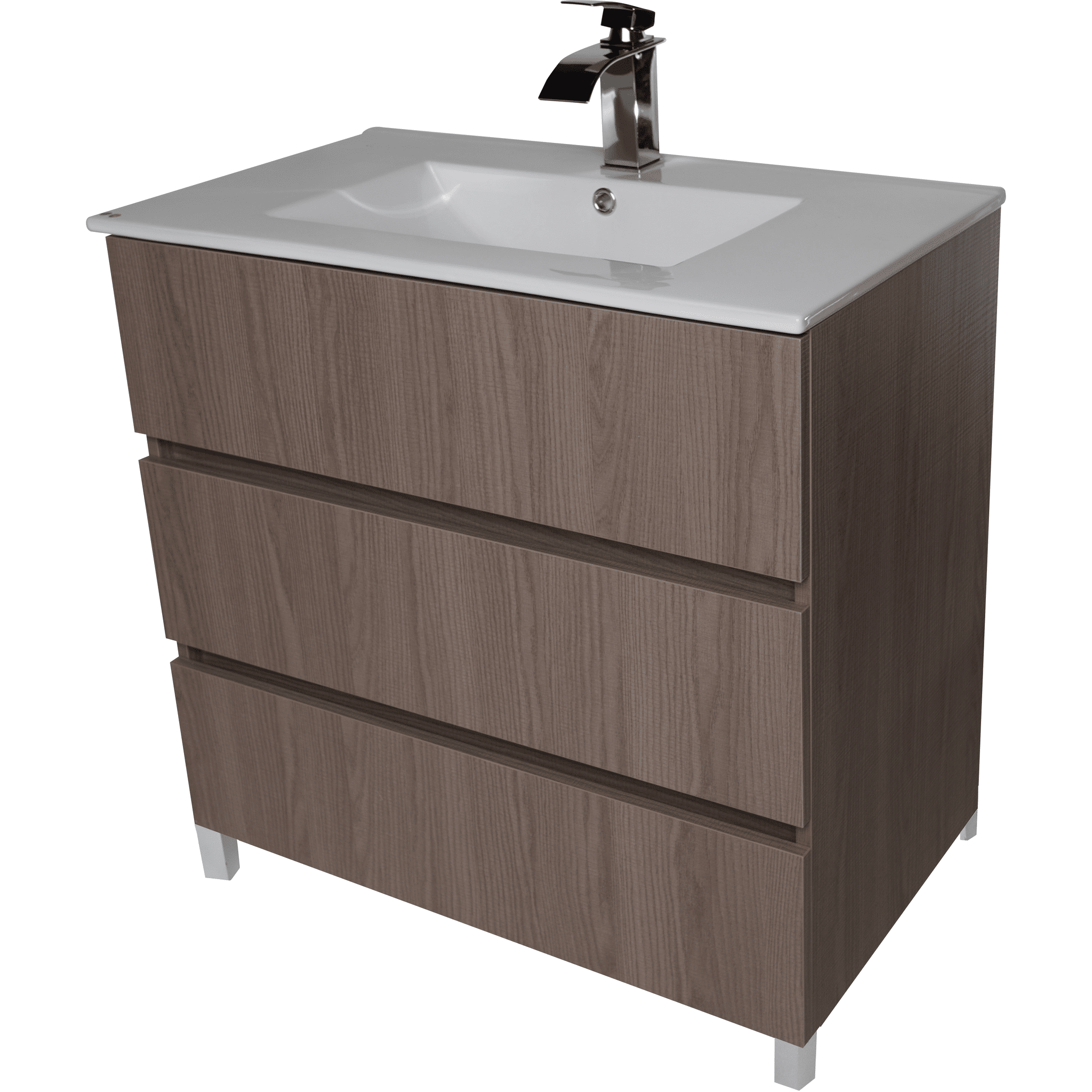 Samba 32" Standing Bathroom Vanity Cabinet Set Bath ...