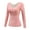 Pink, variant on Long Sleeve Undershirt for Women Warm Fleece Lined Soft Base Layers Thermal Shirts(Black,L)