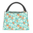 thumbnail image 1 of Fotbe Cute Sloth on Floral Tree Bolsa Térmica Portátil con Estampado, Bolsa de Entrega de Alimentos Aislada, Bolsa Reutilizable de Gran Capacidad para Comidas y Supermercado, 1 of 6