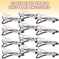 ArtCreativity Diecast Space Shuttles, Set of 12, Durable Diecast Metal ...