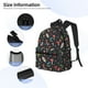 thumbnail image 3 of Easygdp Forest Flora and Insects Mochila Casual para Portátil, Mochila para Escuela, Viajes, Negocios, 3 of 6