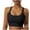 Black, variant on Uaswgudfs Tank Top for Women Cross-Back Athletic: Supportive Seamless Fabric, Workout Essentials Yoga Running Gym Wear & Breathable Sportswear Black L
