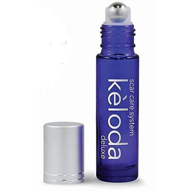 KELODA Deluxe Scar & Keloid Removal Oil & Massager, Tea Tree Oil For