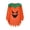 B, variant on Pumpkin Cosplay, Pumpkin Costume, Pumpkin Outfit, Halloween Pumpkin Costume for Women - Glow In The Dark Poncho Set With Headband Candy Bag, Halloween Cosplay Clothes-Cloak Hat Handbag, A One Size