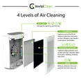 thumbnail image 5 of Air Purifier for Allergies and Asthma, Smoke Odors, Large Rooms, Home, Pets, Mold, Dust - 4-in-1 System with UV, Ionizer, True HEPA and Carbon - InvisiClean Aura II, 5 of 5