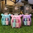 thumbnail image 3 of Mini dispensador de agua para niños, regalo para niños, lindo jugo de agua fría/caliente, fuente para beber leche, simulación de cerdo de dibujos animados, juguete de cocina, 3 of 4