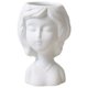 thumbnail image 1 of Jarrón de cerámica Chica Cara Cabeza Planta Decoración Lindo 115x8x75 cm Gloria Jarrón de ceramica, 1 of 5