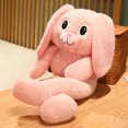 thumbnail image 5 of Cute Stuffed  Stuffed Animal Plush Toys Plush Toys Pull Ears Bunny Plush Toy Stretchable Ear Bunny Plush Toy  Resilience Fine Stitching Plush Toys, 5 of 5