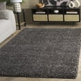 thumbnail image 2 of SAFAVIEH New York Kalya Solid Shag Area Rug, Brown/Brown, 8'6" x 12', 2 of 10