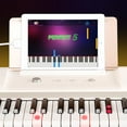 thumbnail image 3 of The ONE Smart Piano - Light Keyboard, Pink, 3 of 8