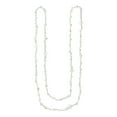 thumbnail image 2 of Versatile Long Mixed Glowing Moon Stone and Pearl Link Necklace, 2 of 5