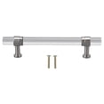 thumbnail image 1 of Acrylic Pulls, Practical Cabinet Pulls Easy Installation  For Drawers Hole Pitch 128mm, 1 of 8