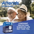 thumbnail image 6 of Attends Overnight Incontinence Underwear, Unisex, X-Large 58" - 68", 24 Count, 6 of 7