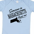 thumbnail image 4 of Inktastic Someone in Massachusetts Loves Me Boys or Girls Baby Bodysuit, 4 of 5