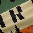 thumbnail image 4 of Manfei Campfire Guitar Shower Curtain 72Wx84L,Happy Camping Bathroom Shower Curtain,Olive Green Orange, 4 of 6