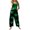 AL13_Green, variant on Halloween Overalls Women Casual Loose Wide Leg Jumpsuits Summer Pumpkin Ghost Printed Baggy Rompers with Pockets Gray XL