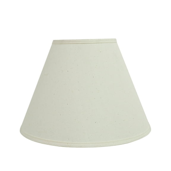 Aspen Creative 32153 Transitional Hardback Empire Shaped Spider Construction Lamp Shade in Off White, 15" wide (7" x 15" x 11")