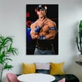 thumbnail image 6 of John Cena Poster, Canvas Wall Hanging Art Painting, Artwork Print for Home Decor Bedroom Living Room Dorm, Unframe, 6 of 8