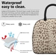 thumbnail image 3 of Womens Beige and Brown Of Leopard Print Lunch Box for Work,Insulated Lunch Bag for Women,Loncheras Para Mujer,Leakproof Adult Lunch Bag for Work,Beach,Travel,Picnic,Camping, 3 of 7