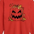 thumbnail image 3 of Instant Message - Pumpkin Lawn Bag - Toddler & Youth Long Sleeve Graphic T-Shirt, 3 of 6
