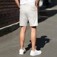 thumbnail image 4 of Homeyce Hybrid Golf Dress Shorts for Men Button Elastic Waistband Flat Front Shorts Lightweight Travel Golf Work Casual Golf Shorts with Pockets Water-Resistant Chino Shorts,Beige 2XL, 4 of 4