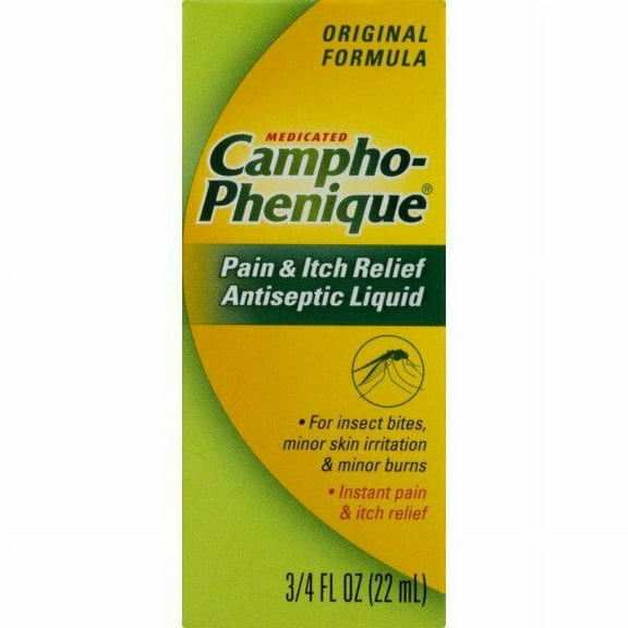 Campho-Phenique Medicated Pain & Relief Liquid Treatment, 0.75oz, 2-Pack