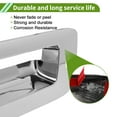 thumbnail image 6 of Exterior Door Handle Cover Trim Tailgate Door Handle Cover for Chevy Silverado 1500 2007-2013 Electroplated Silver Tone ABS 1 Set, 6 of 7