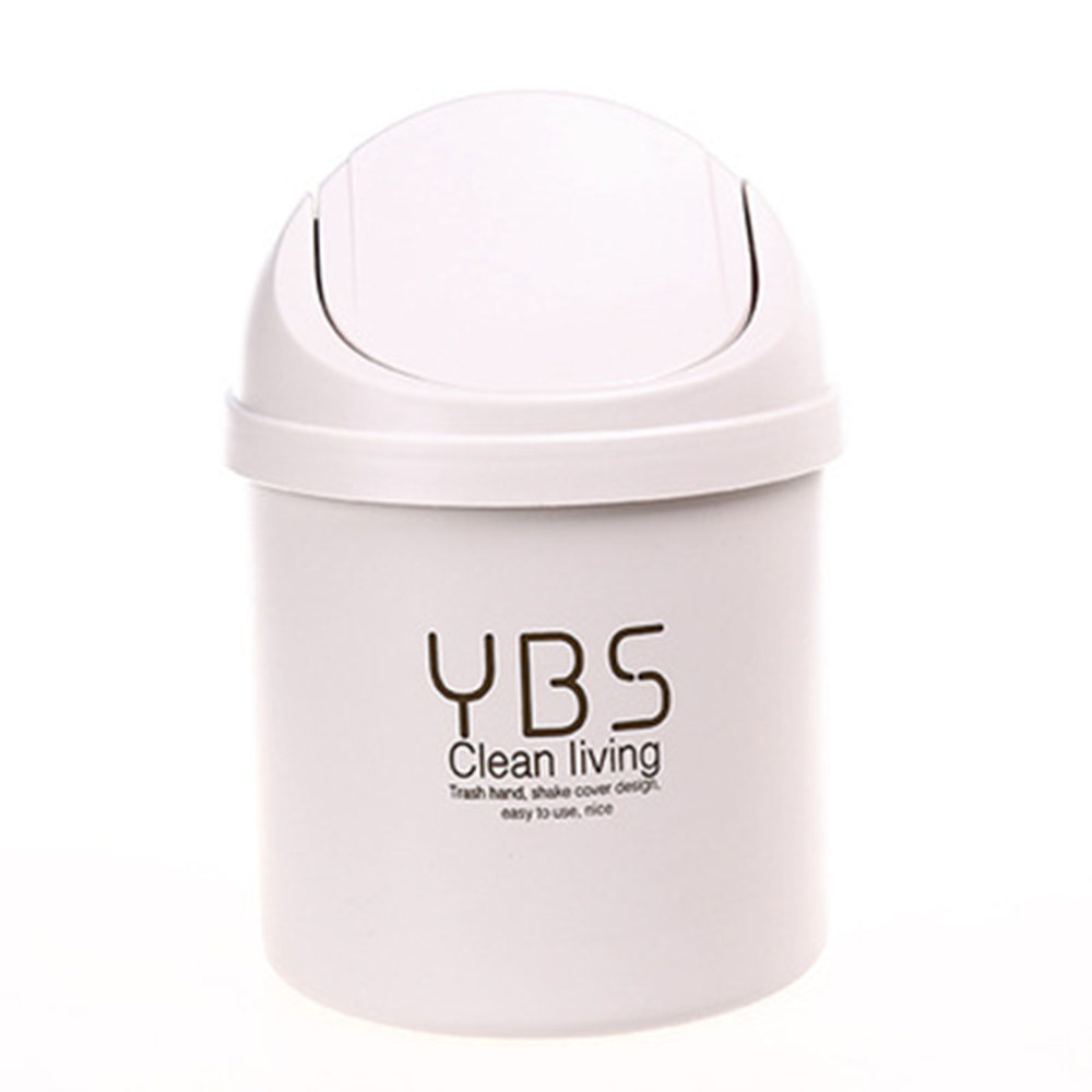 Plastic Trash Can Wastebaskets Lightweight Trash Container For Dorms