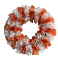 thumbnail image 1 of Corona floral de flores para puerta principal, de ratán de de 35 cm para sala de fiestas, decoración para hogar libre Magideal Corona floral, 1 of 7