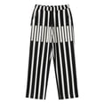 thumbnail image 5 of Beach Pants for Women 2026 Spring Summer Relaxed Fit Elastic Waist Straight Leg Cotton Linen Cropped Pants with Pockets, 5 of 5