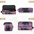 thumbnail image 3 of Hair Tools Storage with Heat Resistant Mat- Cat's Eyes with Light Printed Curling Iron Travel Bag/Flat Iron Case for Women, 3 of 8