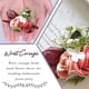 thumbnail image 2 of Juego de muñeca de rosa Artificial para la novia y el novio, juego de pelota de boda, ramillete decorado, flor de simulación de mano, 2 of 5