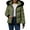Army Green, variant on Wutalume Women's Winter Warm Cotton Jacket Single Breasted Zipper Jacket, Cozy and Lightweight, Comfortable Fit, Ideal for Cold Weather and Everyday Activities,Army Green L