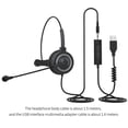 thumbnail image 3 of Auriculares con cable Baoblaze Center Business Bck 3 piezas, 3 of 8