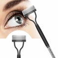thumbnail image 2 of RYGRZJ New Beauty Makeup Eyelash Metal Brush Comb Lash Separator Mascara Lift Cur, 2 of 5