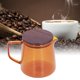 thumbnail image 5 of Tazas De Café De Vidrio, 300 Ml 11.9 Oz Combustible Té De Té De Sentimiento A Mano Para Uso Doméstico, 5 of 7