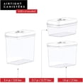 thumbnail image 6 of DWËLLZA KITCHEN 4LB White Airtight Food Storage Containers, 6 of 8