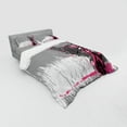 thumbnail image 3 of Ambesonne Music Bedding Set 3 Pcs, Emo Rock Trippy Grunge, Twin XL, Dimgrey Hot Pink, 3 of 3
