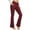 Red, variant on Flare Leg Yoga Pants for Short Womens Womens Leggings High Waist Stretchy Bootcut Yoga Workout Causal Trendy Pants With Pockets Active Life Leggings